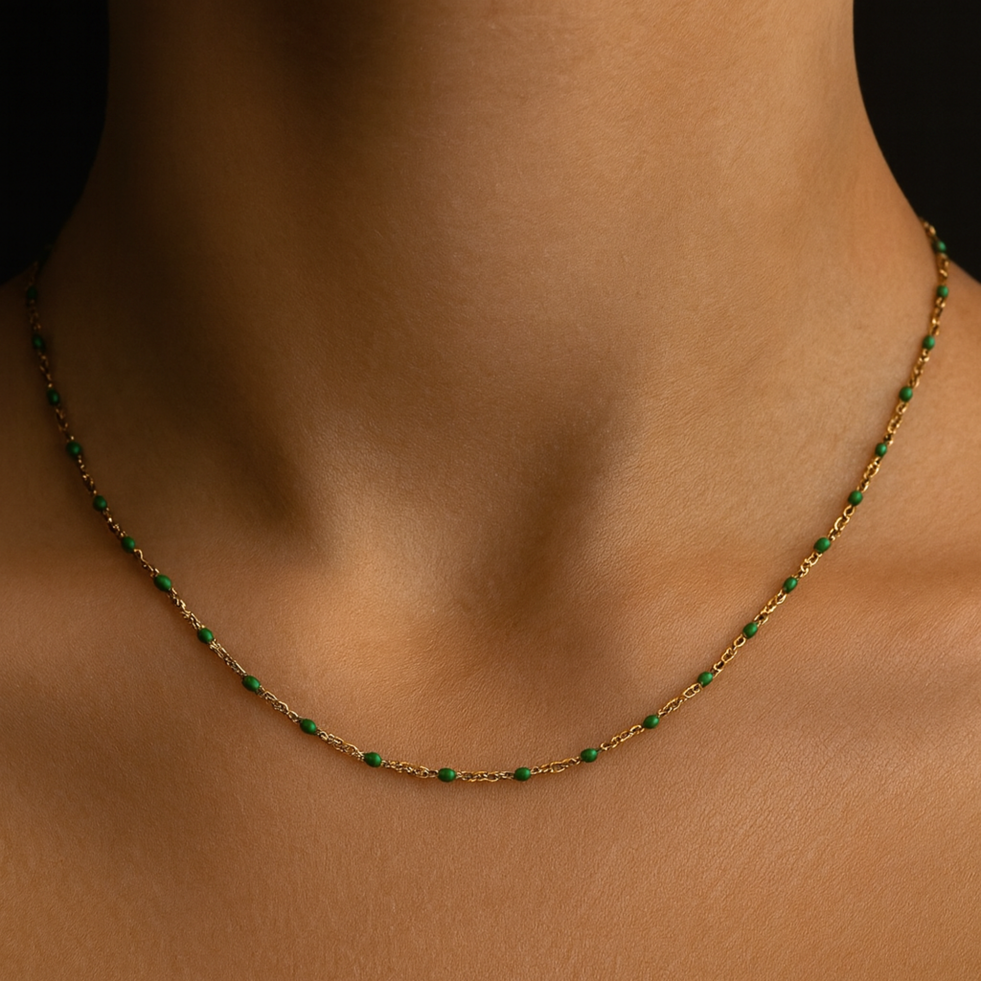Green Elaine Necklace
