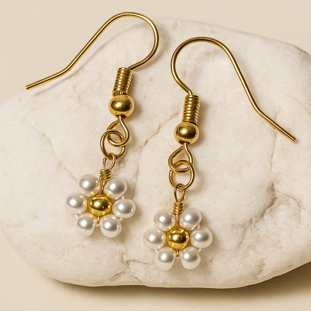 Pearl Bloom Earrings