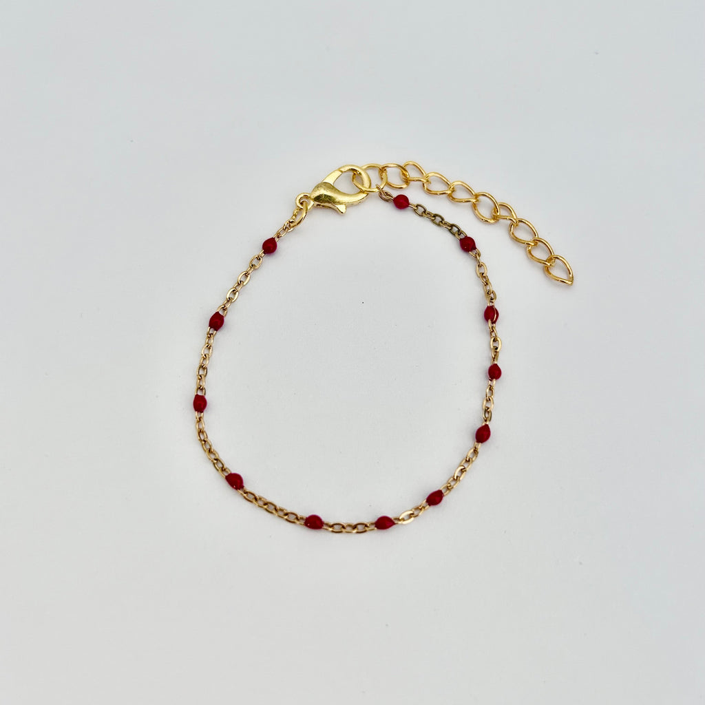 Red Elaine Bracelet