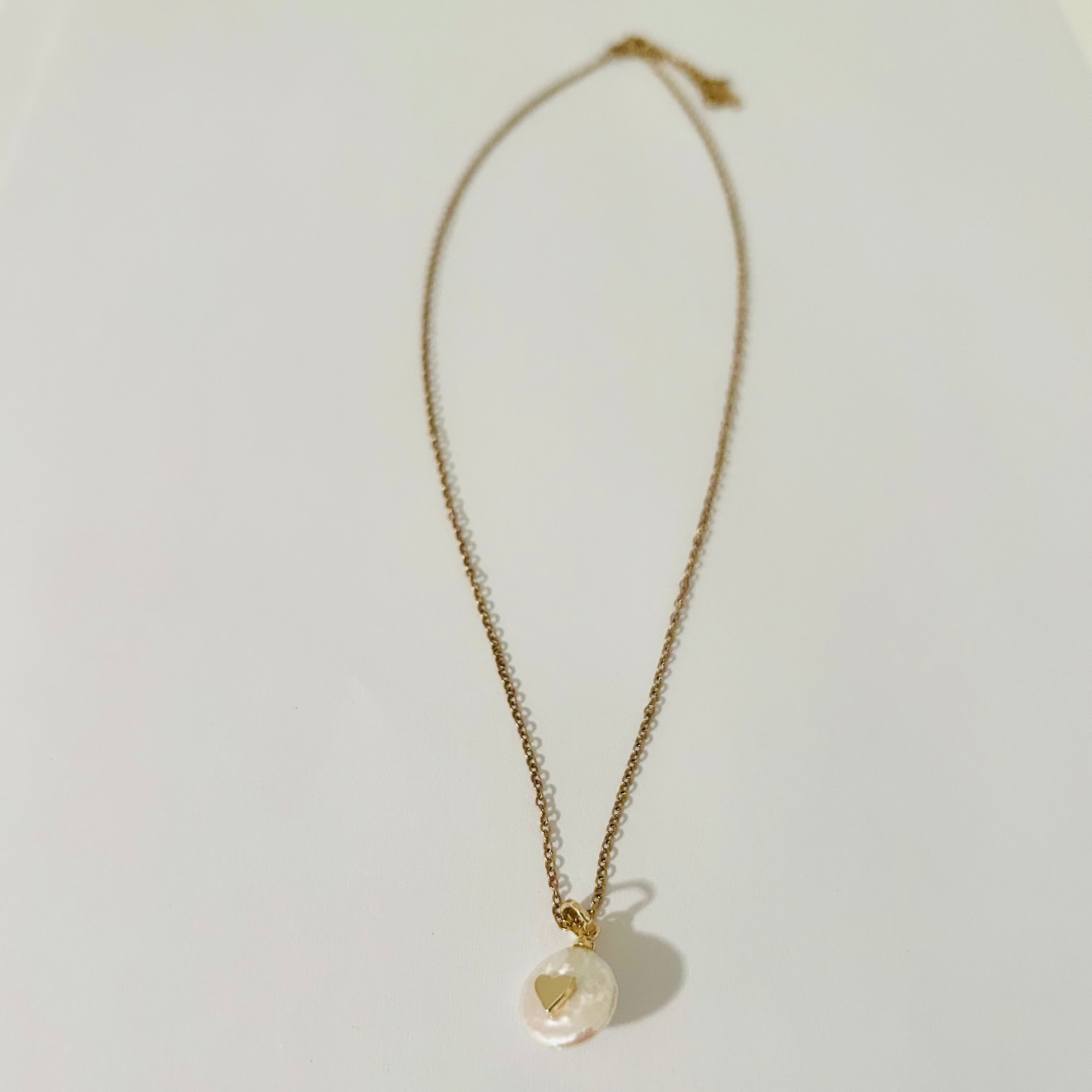 Pearl Heart Necklace
