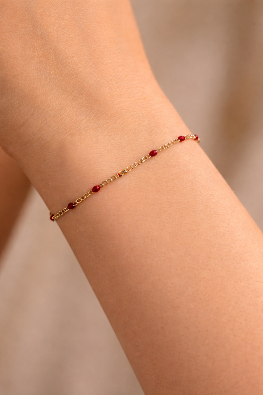 Red Elaine Bracelet