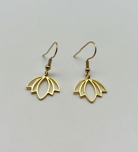 Lotus Earrings